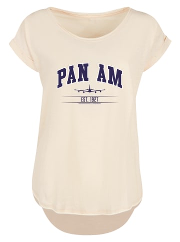 F4NT4STIC Long Cut T-Shirt Pan Am College Est 1927 in Whitesand