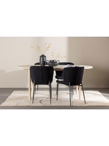 ebuy24 Essgruppe Andy (5-teilig) Whitewash 90 x 180 cm