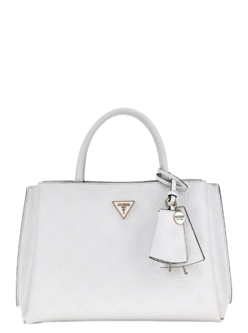 Guess Handtasche Jena Elite Luxury in White logo