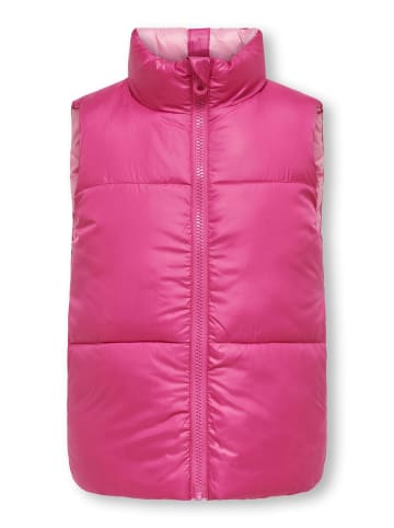 KIDS ONLY Outdoor-Weste KOGNEWRICKY REV. WAISTCOAT in raspberry rose