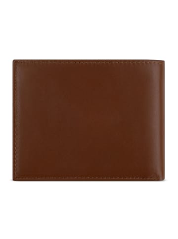 mano Don Antonio Geldbörse RFID Schutz Leder 12 cm in cognac