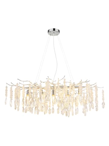 Globo lighting Luster "KINGA" in silver