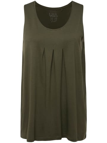 Ulla Popken Strick-Top in waldgrün