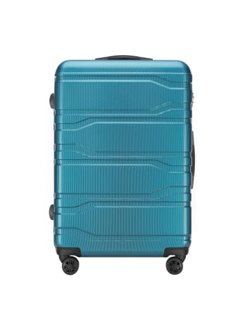 Wittchen Koffer Trail Style Kollektion (H)77x(B)51x(T)28cm in Blau