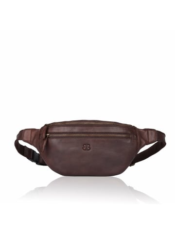 Bellicci Bauchtasche für Damen in dunkel-braun
