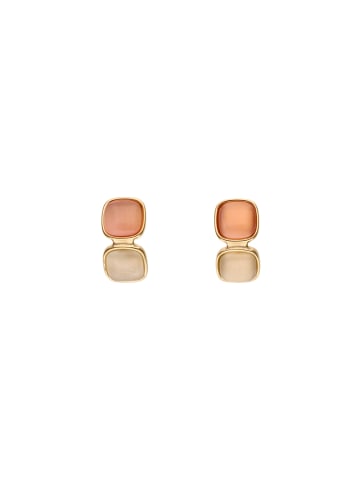 faina Women Drop Earrings in Rose Gold  Pink