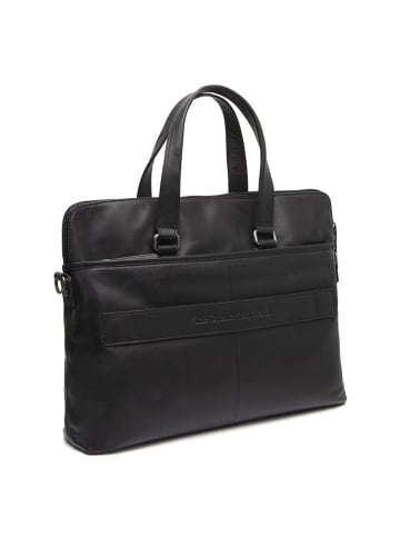 The Chesterfield Brand Elvas Aktentasche Leder 40 cm Laptopfach in black