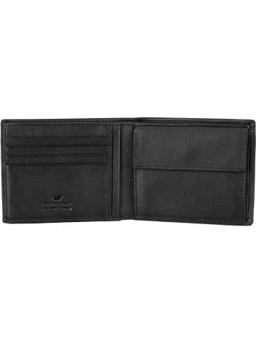 Braun Büffel Geldbörse Hannes Coin Wallet 4+4Cs in Schwarz