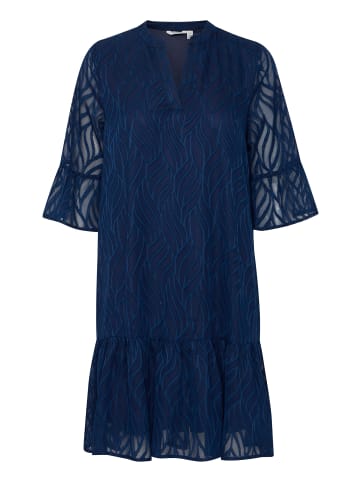 b. young BYFRIKKE VNECK DRESS - A-Linie in Navy Blazer