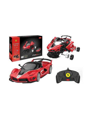 Wisam® Bausteine ??Auto RC Rastar 1:18 Ferrari FXXK EVO Rot 88