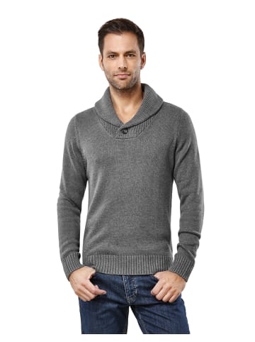 Vincenzo Boretti Pullover tailliert in dunkelgrau