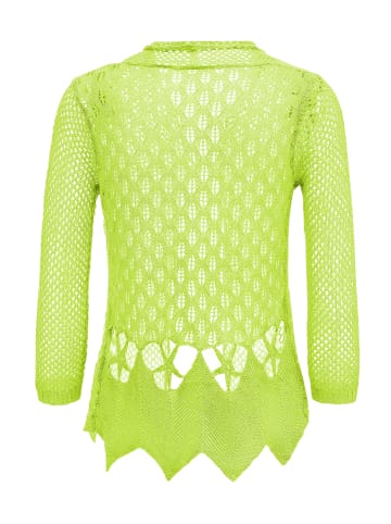 ebeeza Damen Strickjacke in Limette