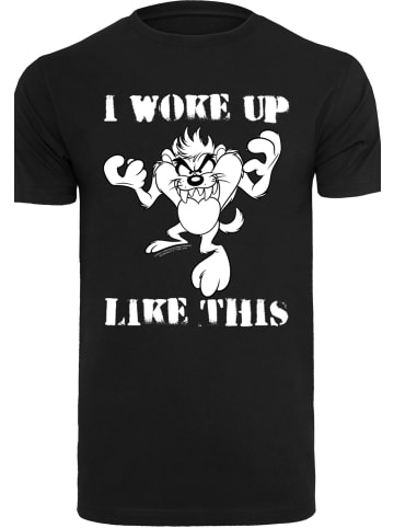 F4NT4STIC T-Shirt Looney Tunes Taz I Woke Up Like This in schwarz