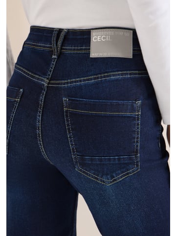 Cecil Slim Leg Jeans in Blau