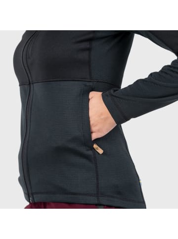 FJÄLLRÄVEN Fleecejacke in schwarz