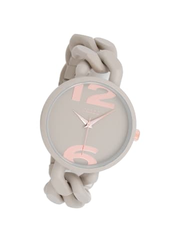 Oozoo Armbanduhr Oozoo Timepieces taupe, braun groß (ca. 40mm)