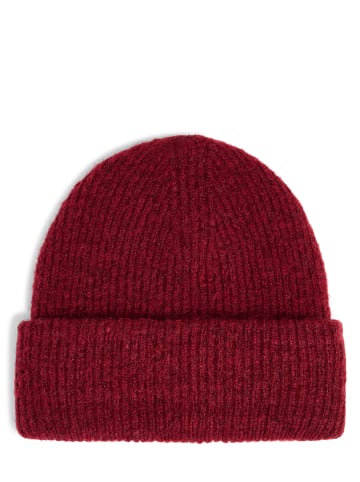 Marie Lund Mütze in bordeaux - 0027