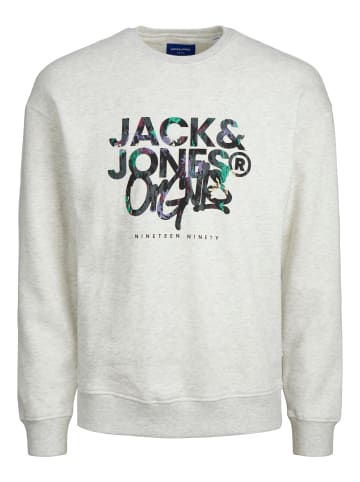 Jack & Jones Sweatshirt 'Silverlake' in weiß