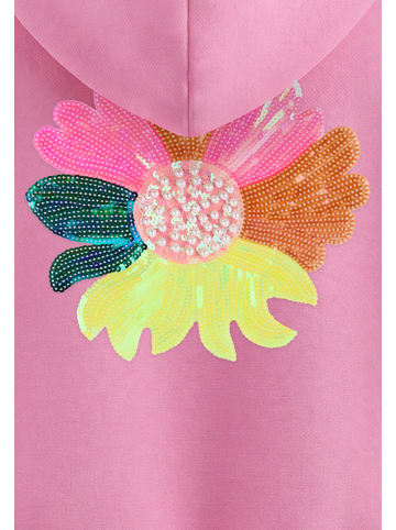 IZIA Women Hoodie in Pink