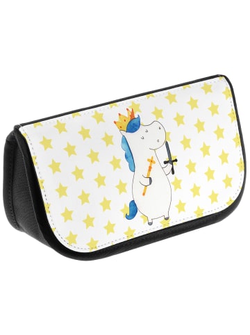 Mr. & Mrs. Panda kosmetiktäschchen Einhorn König mit Schwert ohn... in Weiß