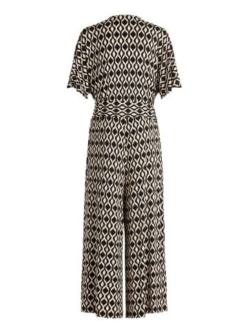 Betty Barclay Jumpsuit mit Eingrifftaschen in Schwarz/Beige