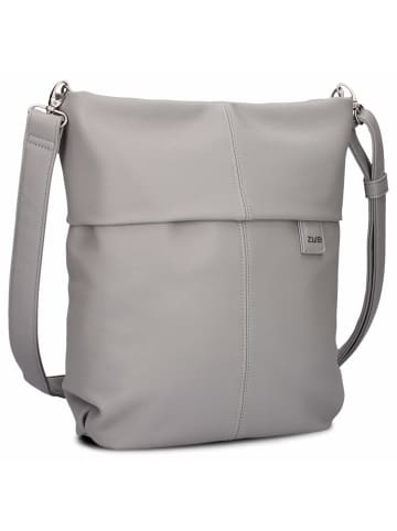 Zwei Mademoiselle M12 - Schultertasche 32 cm (cord-mocca) in foggy