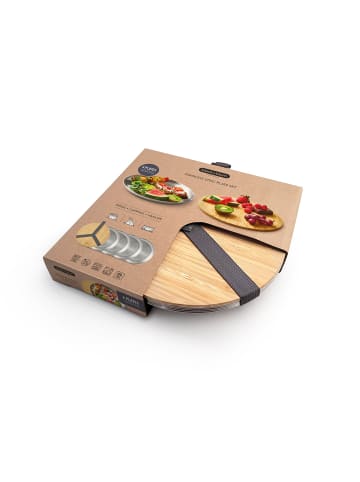 Black+Blum BLACK+BLUM | Teller, PICKNICK, edelstahl, 4 Stück
