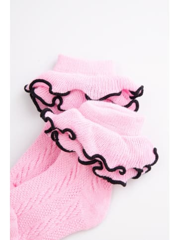 Coccodrillo Socken in rosa
