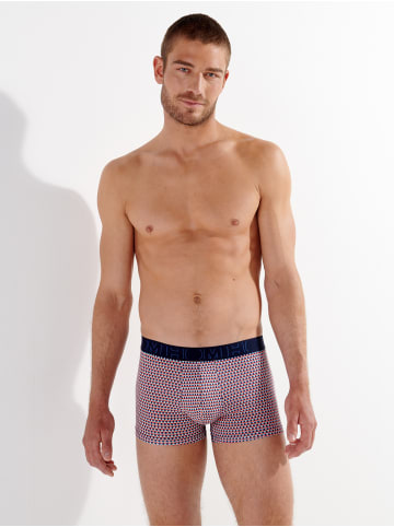 HOM Retro Pants Giangi Boxer in Navy print/Navy/Navy