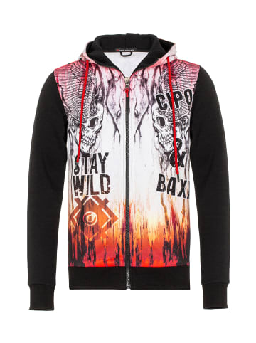 Cipo & Baxx Sweatjacke in Black