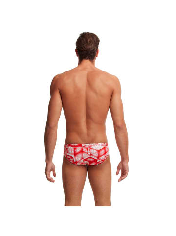 Funky Trunks Badehose Brief Red Dwarf in rot