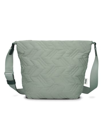 Zwei Cleo Shopper Tasche 35 cm in eucalyptus new