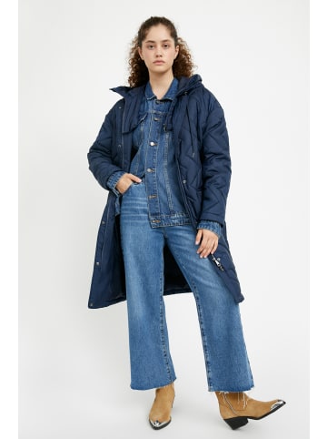 Finn Flare Steppmantel Wattiert in dark blue