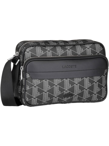 Lacoste Bodybag The Blend Grained NH4578LX in Monogram Noir Gris