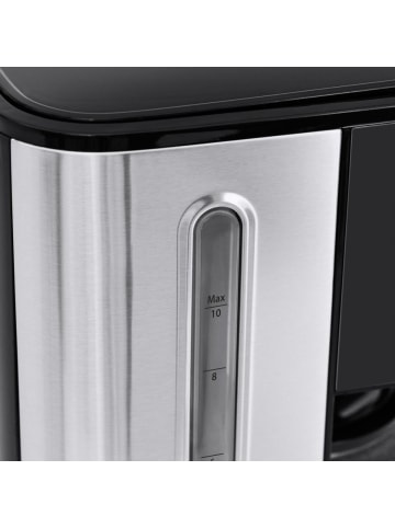 CASO Kaffeemaschine Coffee Taste & Style Duo Thermo in Silber