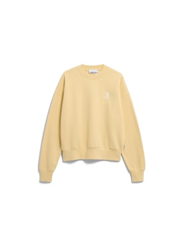 armedangels Sweatshirt Iconic Å Alizza in zitrone