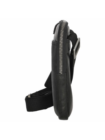 Strellson Brick Lane Brian - Schultertasche XS 1 18 cm (black) in schwarz