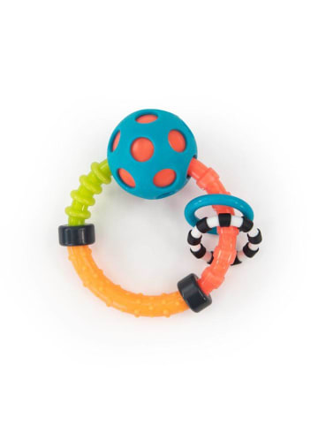 Sassy Babyrassel - Runde Greifspielzeug für Babys ab Geburt sensorisch