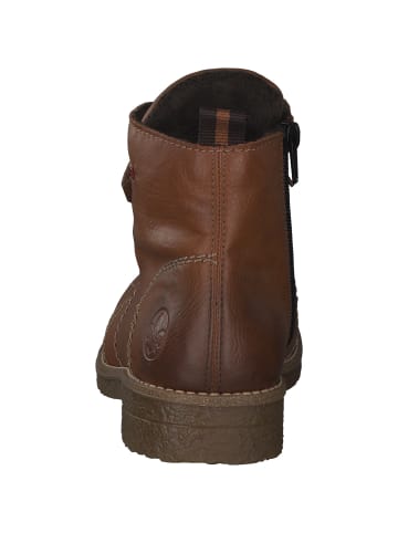 rieker Schnürstiefeletten in Cayenne/Kastanie
