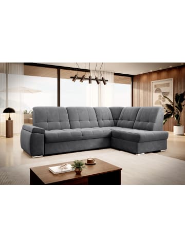 MF Design Saido Recamiere Rechts in Asphalt -  (L) 272 x (B) 272 x (H) 95 cm