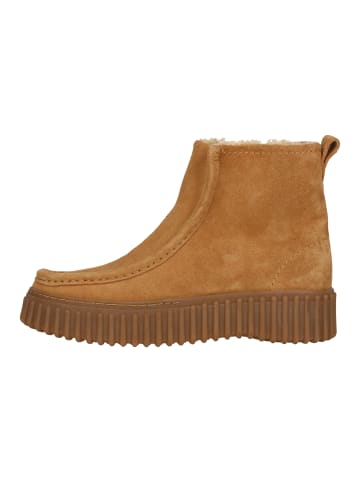 Clarks Winterboots Torhill Cozy in 5244 Light Tan Lea