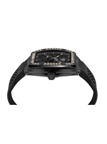 Philipp Plein Automatikuhr für Herren in Schwarz