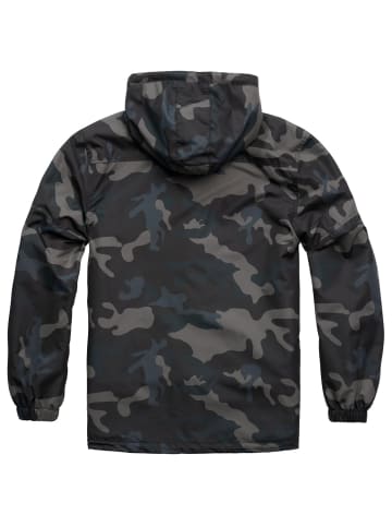 Brandit Jacke "Summer Windbreaker Frontzip" in Camouflage