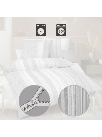 kaeppel Interlock-Jersey Bettwäsche in grau