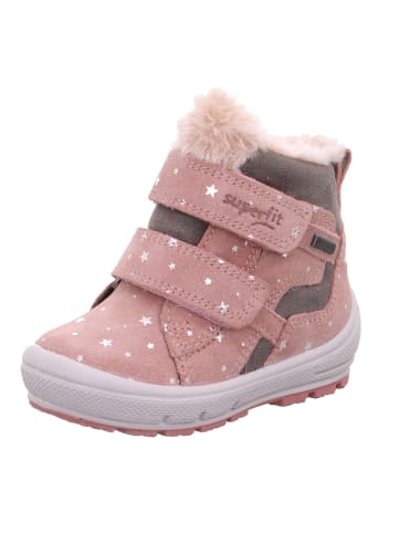 superfit Winterstiefel GROOVY in Rosa/Grau