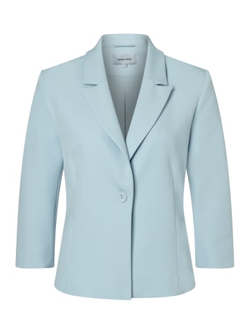More & More taillierter 3/4 Arm Kurzblazer in soft cloudblue