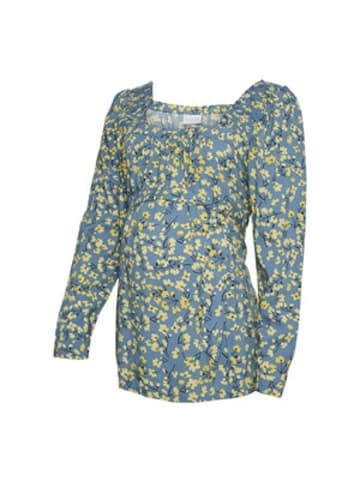 mama licious Umstands-Shirt Fransisca in Blau