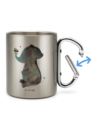 Mr. & Mrs. Panda Tasse Elefant Biene ohne Spruch in Silber