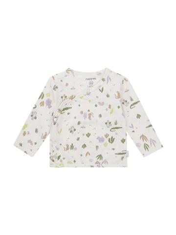 Noppies Langarmshirt Ojai in Animals pattern Off white