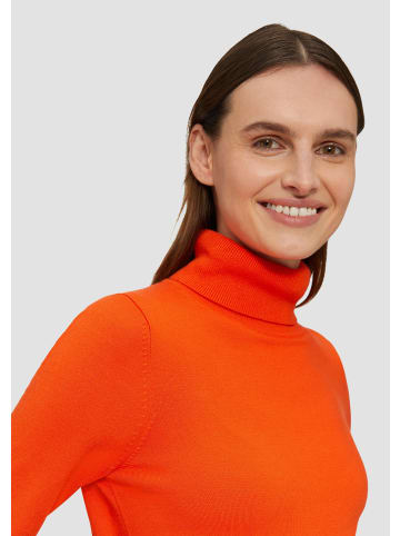 s.Oliver Strickpullover langarm in Orange